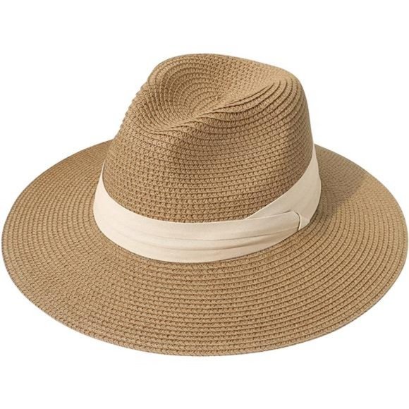 Straw Hat Cappello Di Paglia A Falda Larga Cappelli Paglia Donna